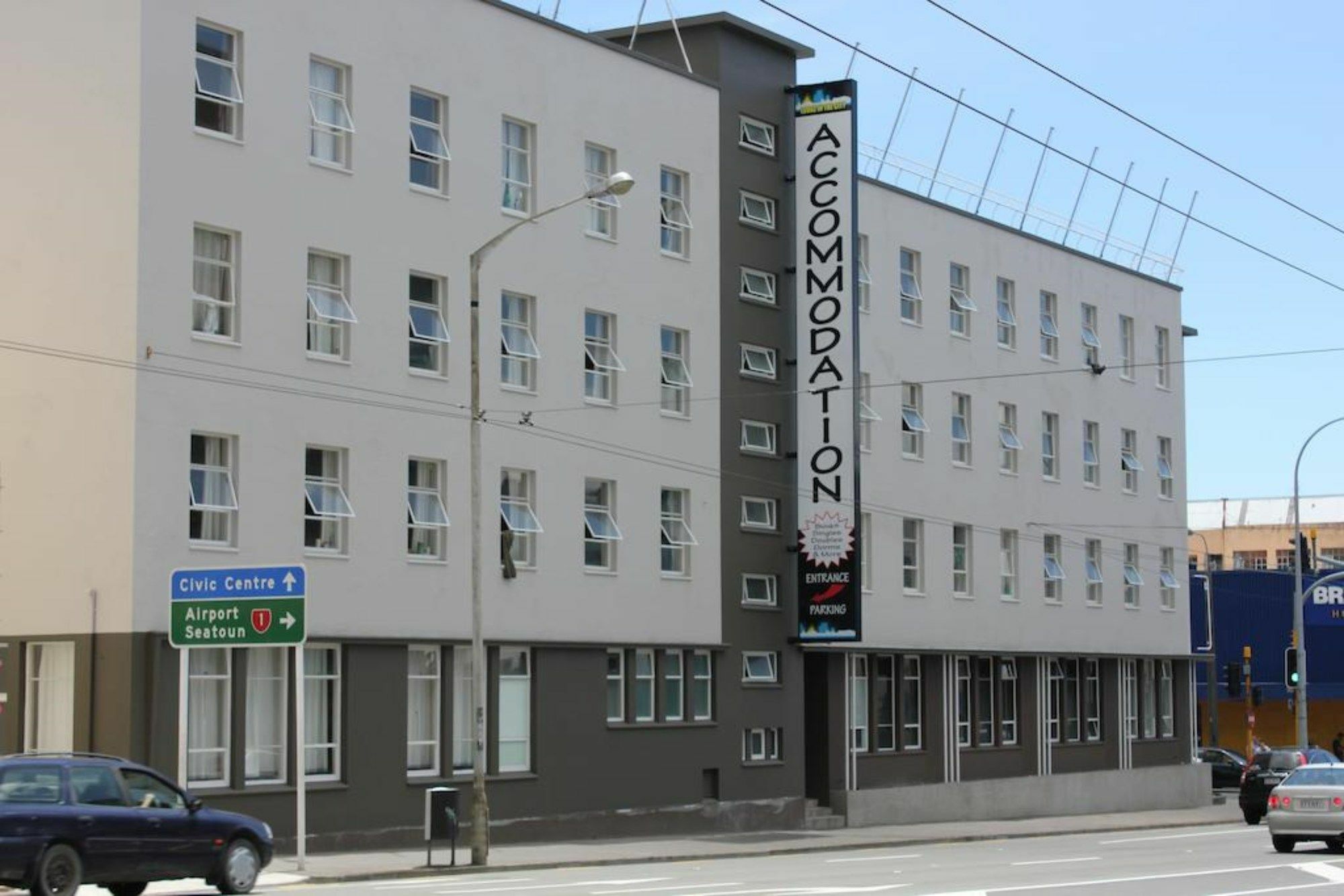 Lodge In The City Wellington Exterior foto